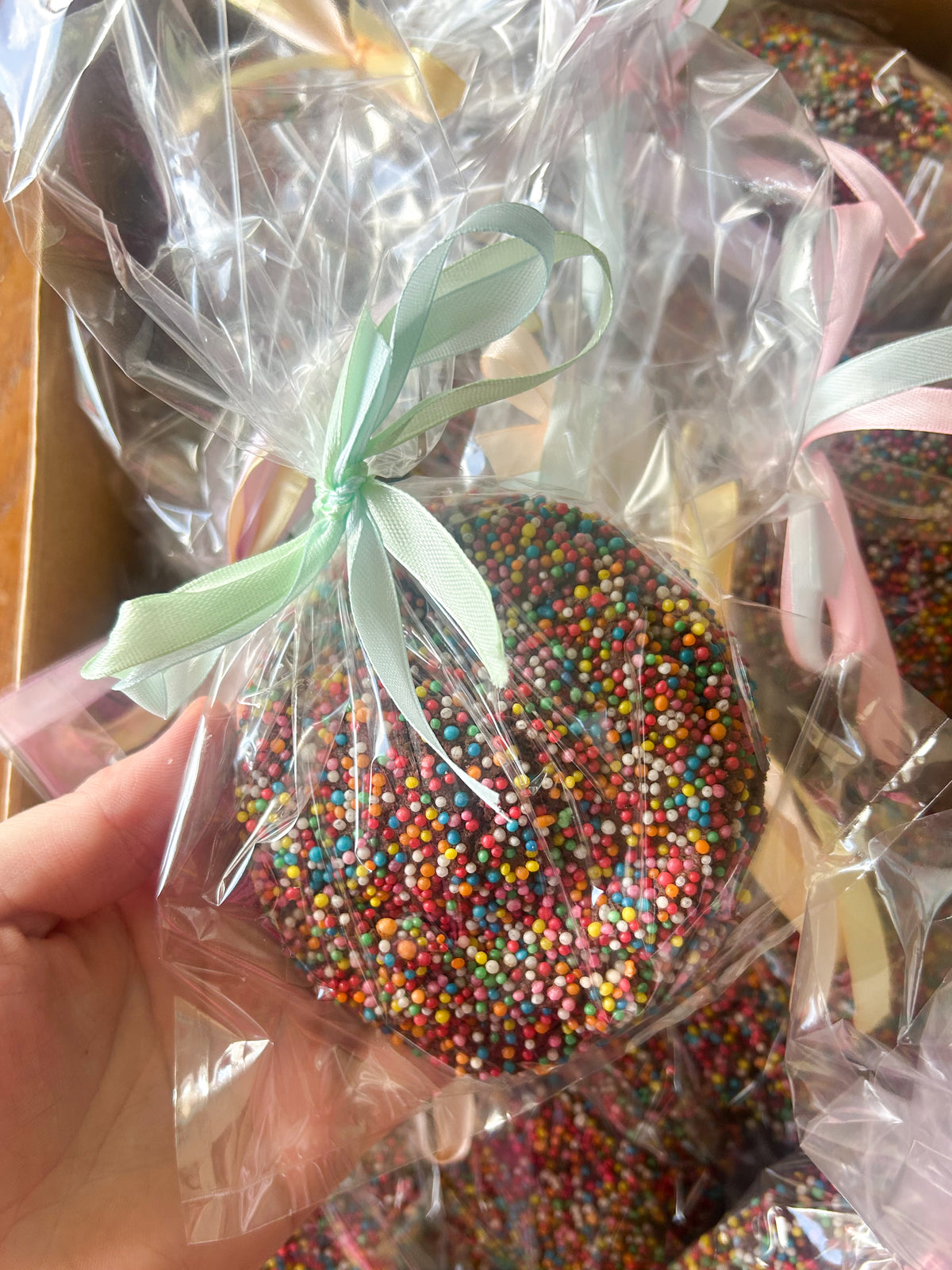 World teachers day RAINBOW DOT COOKIE
