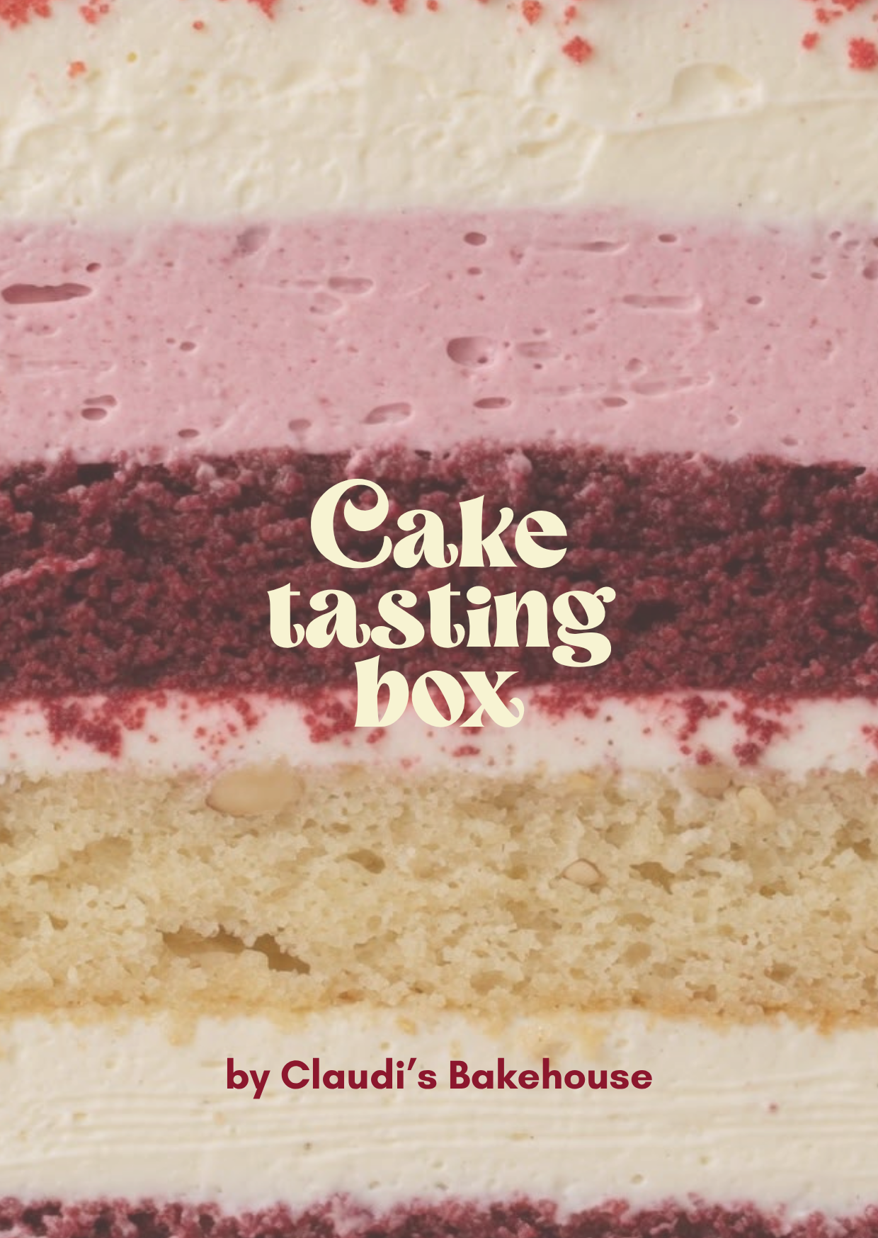 Cake Tasting Box